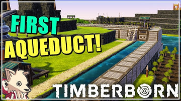 First Aqueduct Build & More Dam Expansion - EP 8 - Timberborn S2