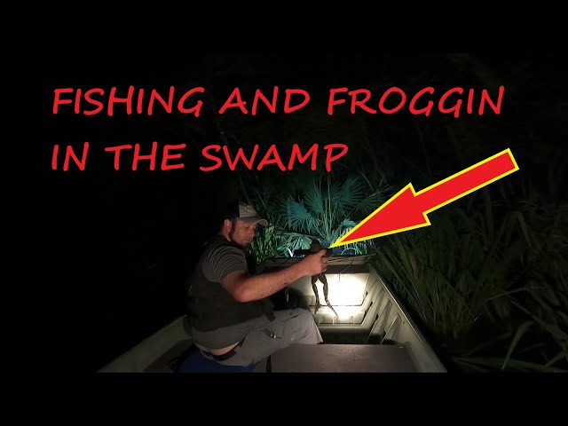 Catching Catfish and Frogging in the Louisiana Swamp 
