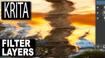 KRITA TUTORIAL : How To Use Filter Layers
