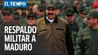 Fuerzas militares prometen lealtad a Maduro | EL TIEMPO