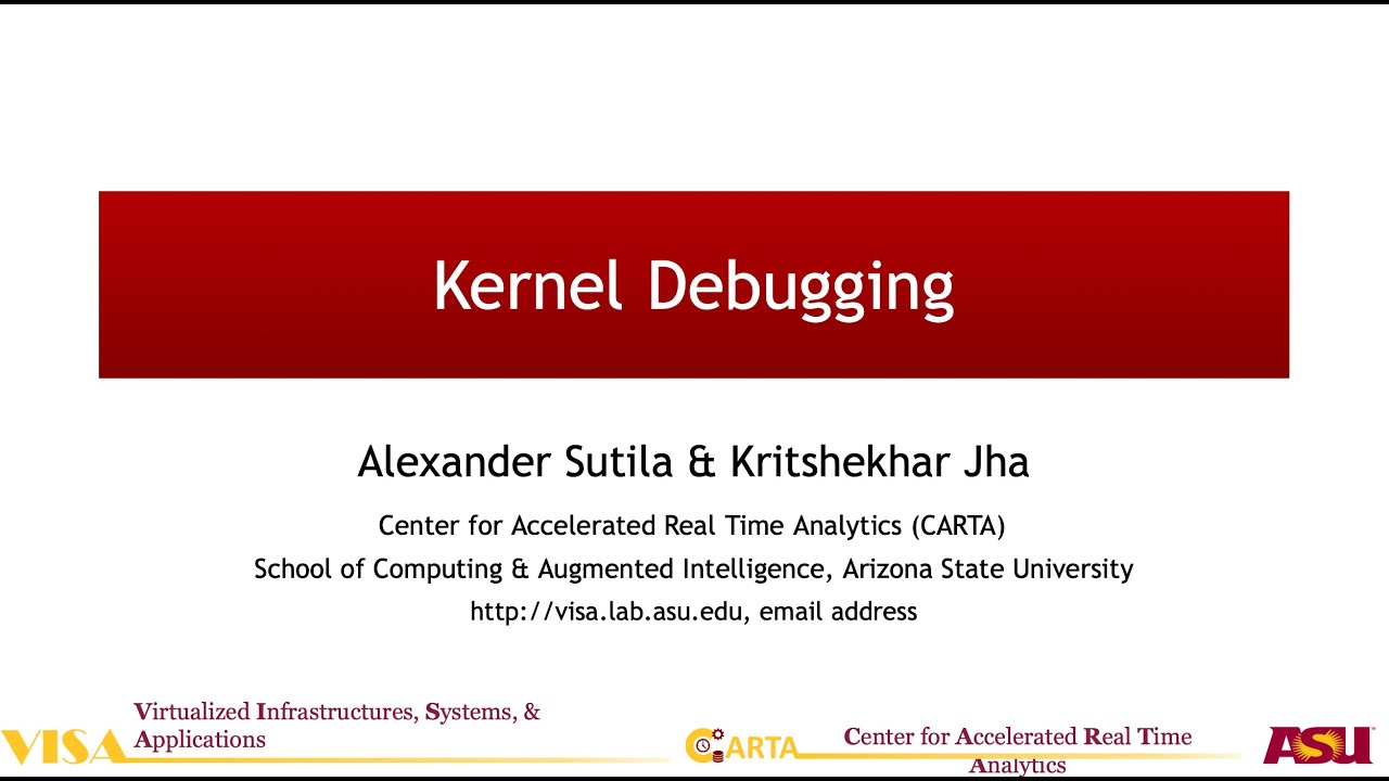 Kernel Debugging - YouTube