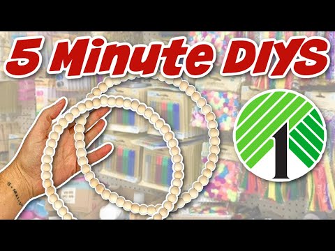 5 Minute Crafts - Dollar Tree DIYS (No Skill Needed)