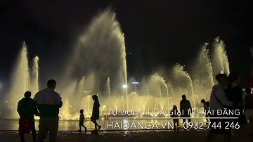 Nhạc nước âm sàn quảng trường 1-4 TP Tuy Hoà Phú Yên - Dòng Máu Lạc Hồng