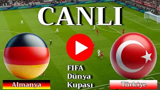 Live Almanya Türkiye Maçı Canlı İzle - Fifa Dünya Kupası Canlı Yayın İzle Efootball 21