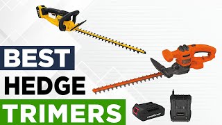 ⭐5 BEST Hedge Trimmers of 2023 | ELECTRIC Hedge Trimmers for Small Branches