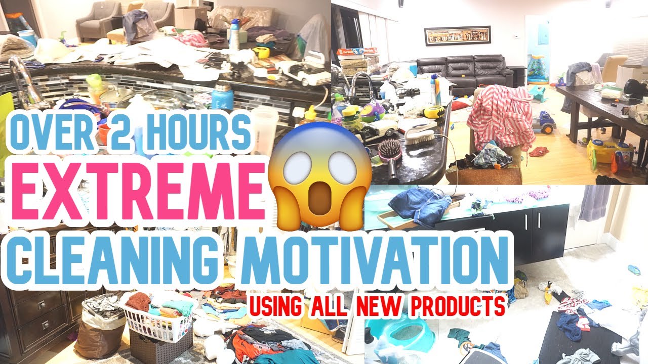 FALL CLEAN WITH ME MARATHON / OVER 2 HOURS OF INSANE CLEANING ...