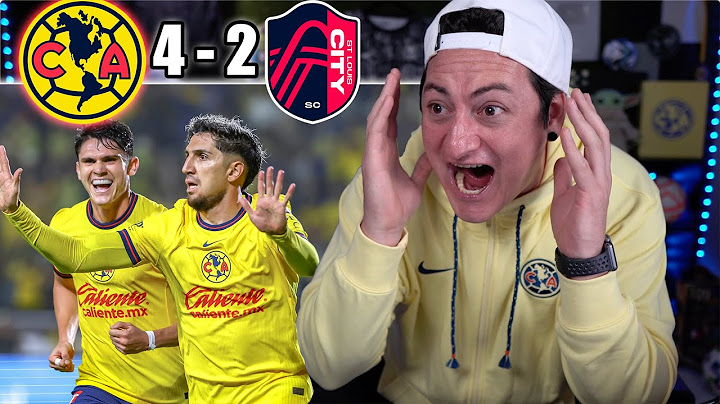 ¡AL RESCATE DE LA LIGAMX! Reacciones América 4-2 St.  Louis - Leagues Cup