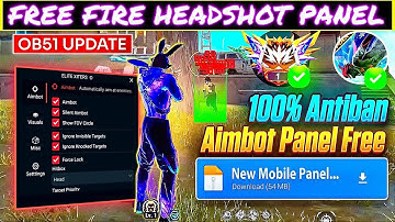 Panel For Mobile FF || Free Fire Hack New 🔥 FF Panel || Free Fire Panel Ob51 😈 Free Fire Max Panel