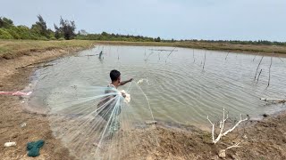 Cast Net Fishing Village Fishermen Casting Fish With A Cast Net By Beautiful Nature