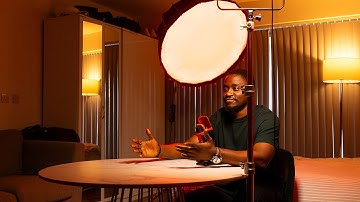 Easy Cinematic lighting Setup for YouTube Videos (Only 3 lights) | Ally