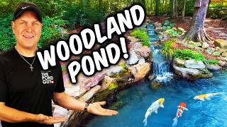 25,000 8X11 Backyard Forest Pond