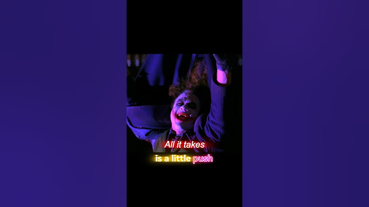 “Madness Is Like Gravity” – Joker’s Haunting Truth #Batman #TheDarkKnight #Joker