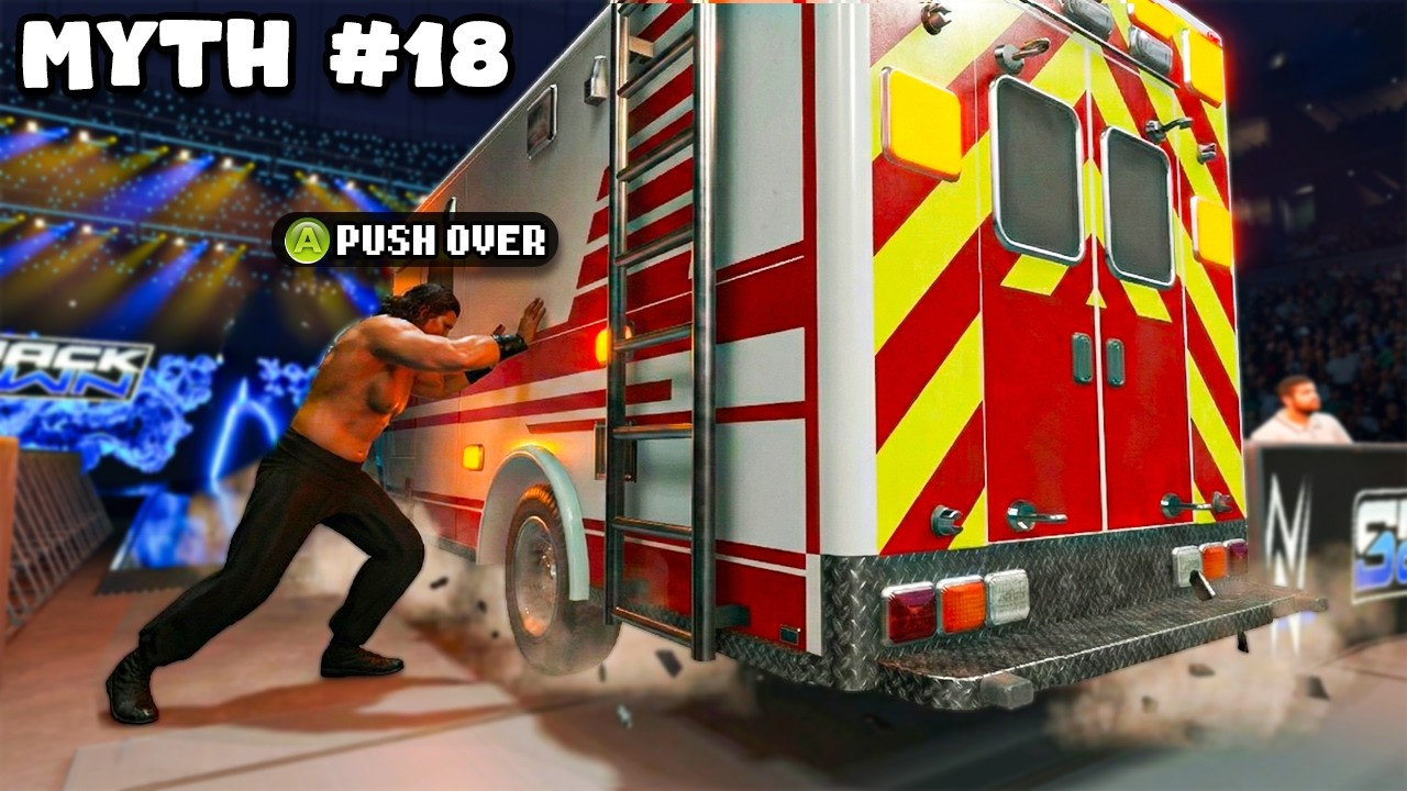 Busting 25 GIANT Wrestler Myths in WWE 2K25!