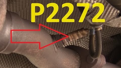 Causes and Fixes P2272 Code: Oxygen Sensor Signal Biased/Stuck Lean (Bank 2 Sensor 2)