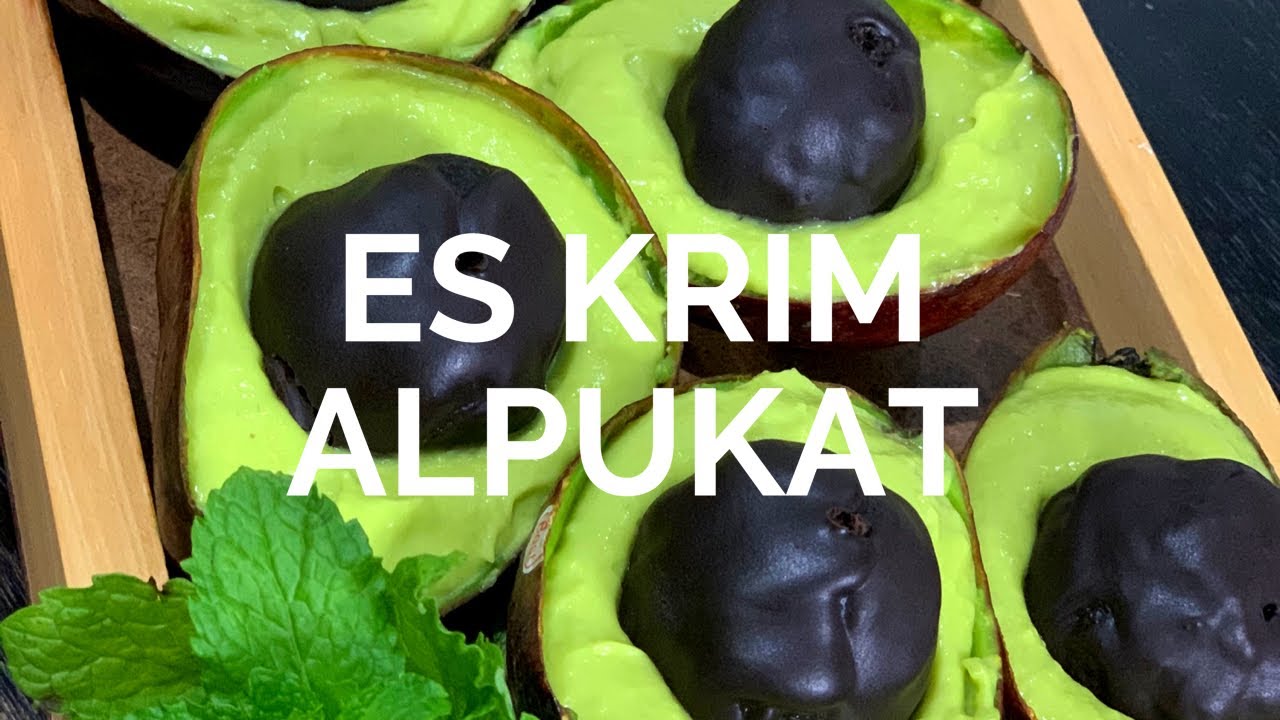  RESEP  ES  KRIM  ALPUKAT YouTube