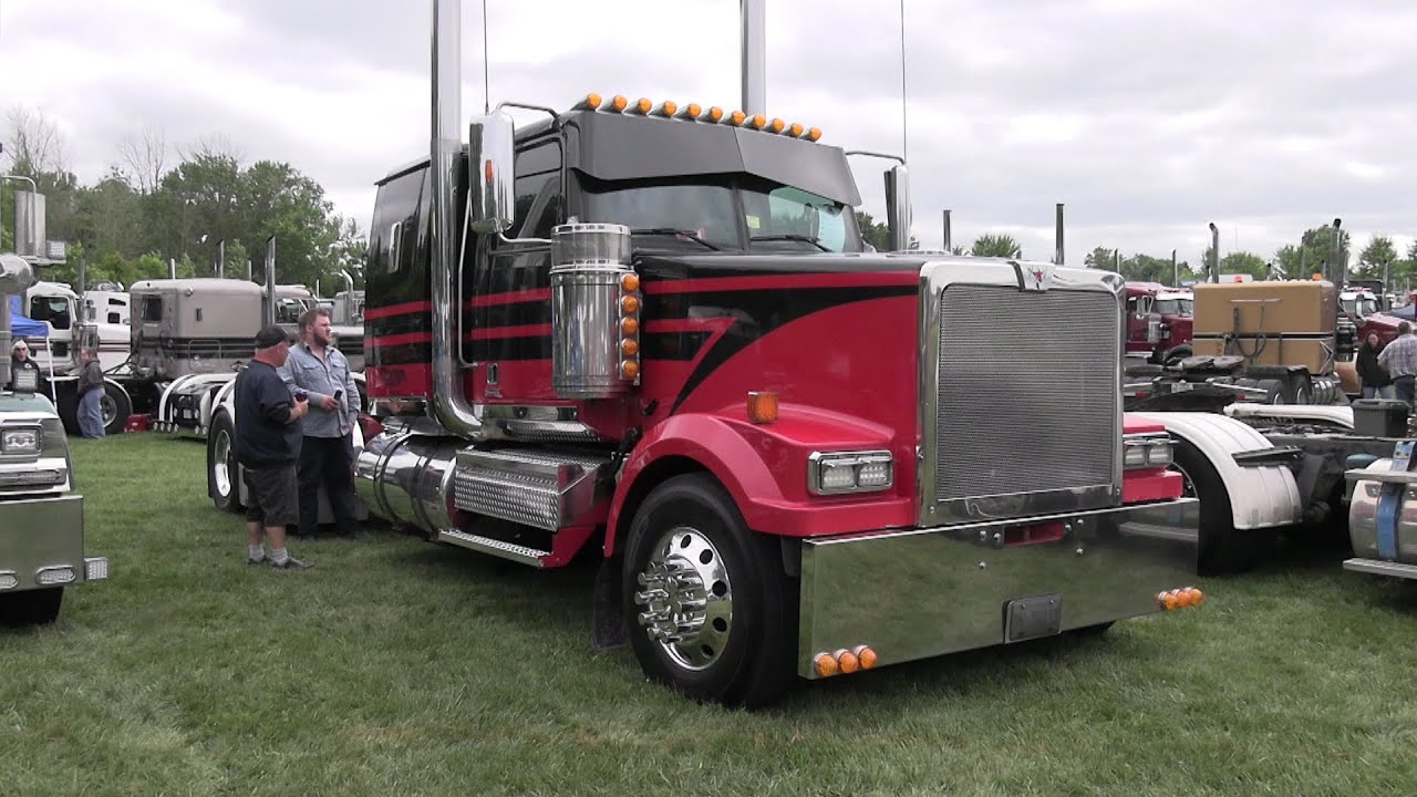 2020 Red & Black Western Star 4900 At The Clifford Truck Show 2025