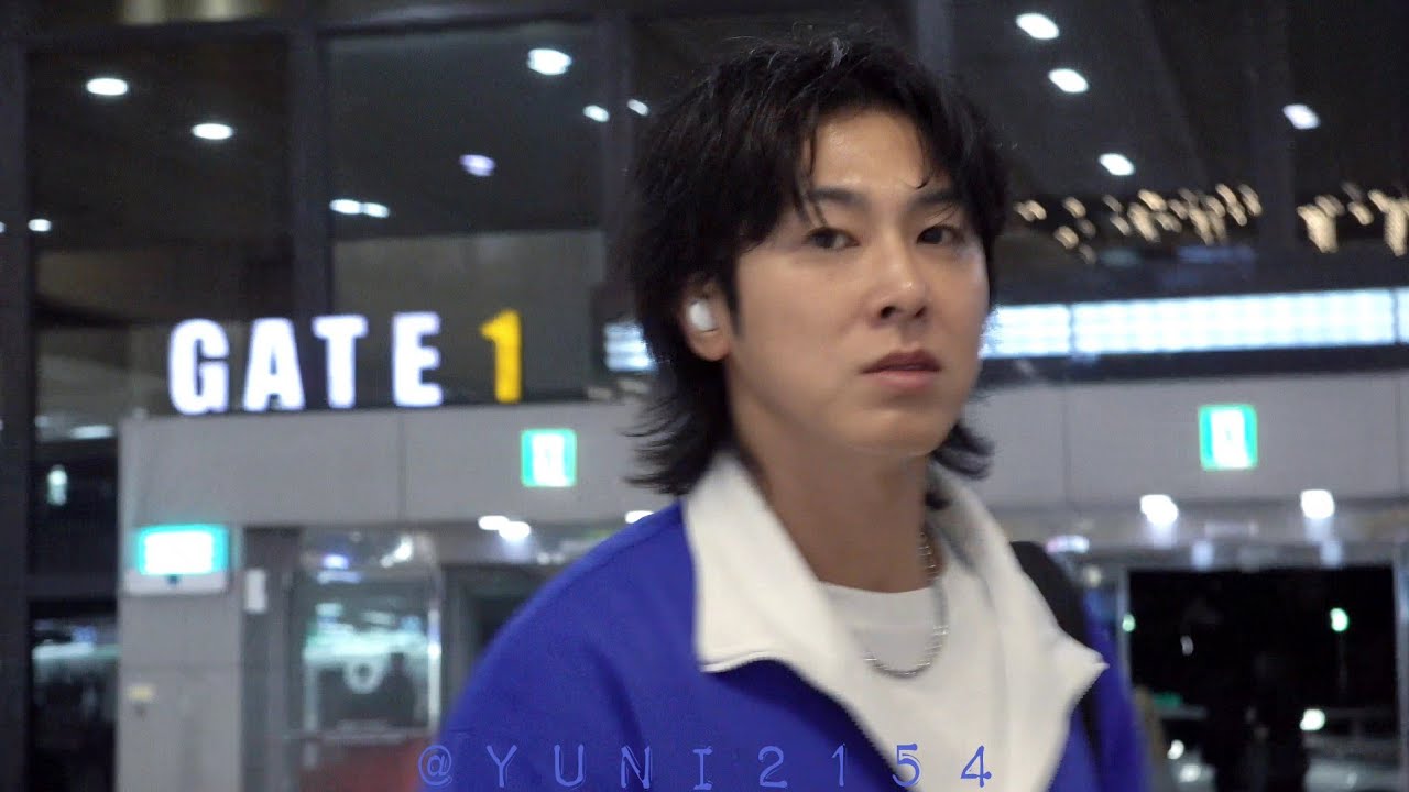 241028 김포공항 출국 유노윤호