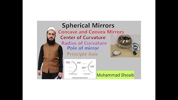 Spherical Mirrors |Concave and Convex mirrors |Lec#02 |Geometrical Optics