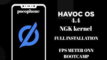 POCO F1 HAVOC OS 4.4 🔥iphone 🤤 | ANDROID 11 | NGK KERNEL 2.2.0 | INSTALLATION | FPS METER | BOOTCAMP