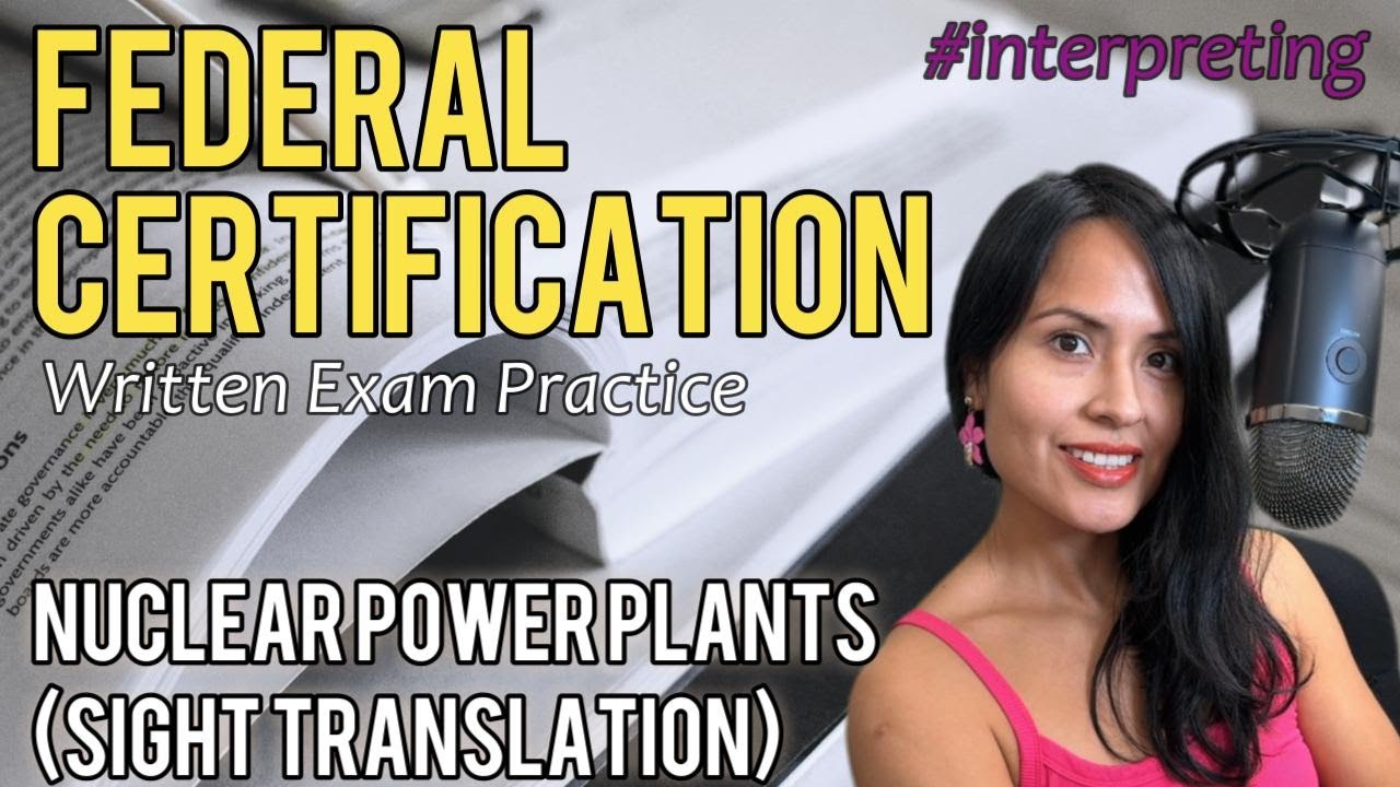 FCICE Written Exam Practice│Sight Translation 