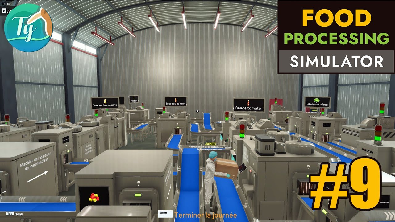 Food Processing Simulator #9 : Des zigs, des zags et des trucs chelous… est-ce que ça marche ?