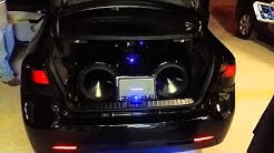 H-town car stereo fiberglass box 