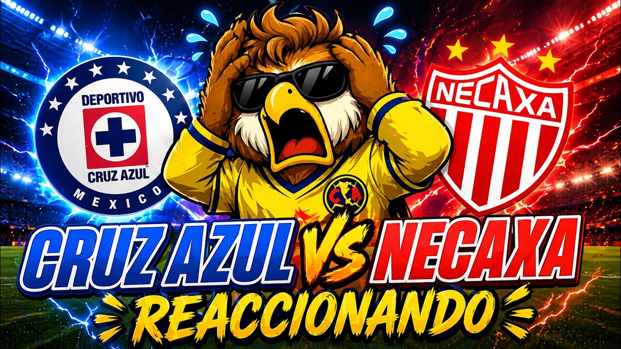 🔴 CRUZ AZUL VS NECAXA EN VIVO | Reacción al partido HOY | Liga MX | No ...