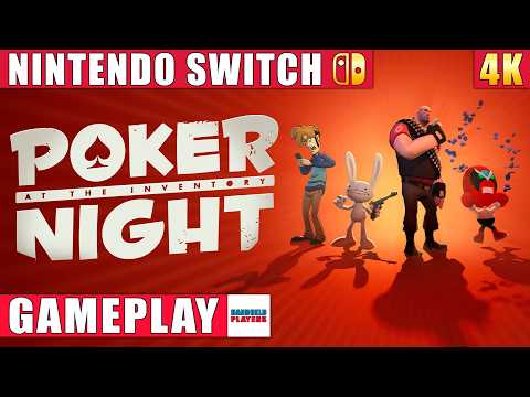 Poker Night at the Inventory Nintendo Switch 1 Gameplay in 4K