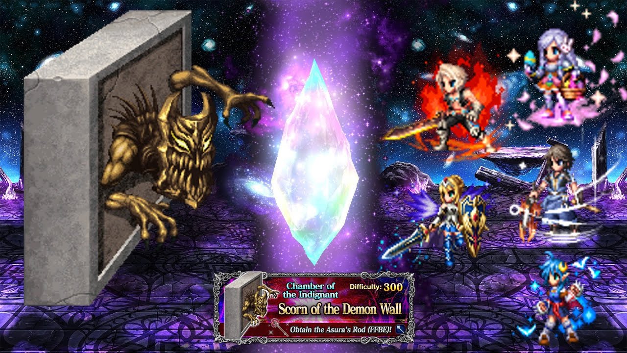 [FFBE GL] Scorn of the Demon Wall vs Noel (4 turns)