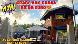 ANG GANDA NA NG KUBO! PAGHAHANDA PARA SA BLESSING SA KUBO! |ROEL OF MALALAG