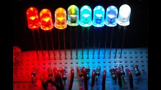 Led light effects | controlling LEDs with a push button