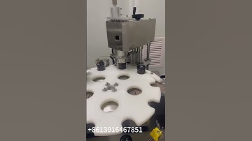 Automatic jam chili sauce glass bottle star wheel vacuum capping machine