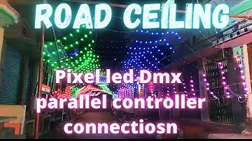 Pixel led Parallel controller with  DMX (Multiport Output )