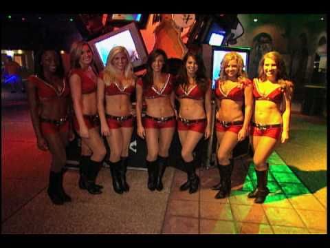 Tampa Bay Buccaneers Cheerleaders visit Howl-O-Scr...