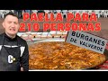 Como preparar paella mixta para mucha gente 