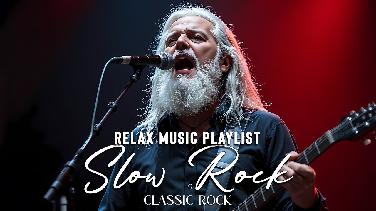 Top Slow Rock Classic Rock Ballad Songs 🎸 High Pitch Vocals, Melodic Solos & Deep Feelings