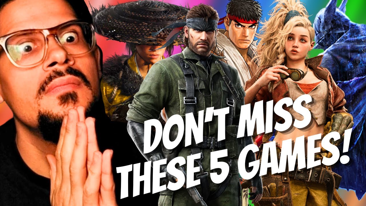 5 GAMES YOU DON'T WANNA MISS IN 2025! - YouTube