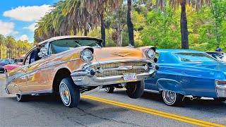 CINCO DE MAYO Lowrider Cruise in Elysian Park! Los Angeles California