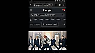 What it needs to go to a BTS concert What did Google say bts google fyp