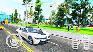 Crazy Car Driving and City Stunts BMW i8 - City Car Driving | Simulator Car screenshot 5