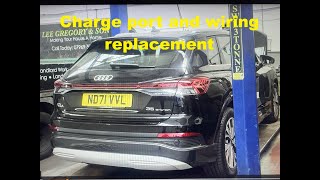 Audi Q4 e-tron charge port replacement