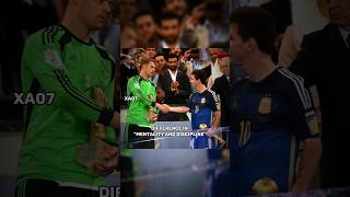 Difference In Mentality And Discipline  #shorts #messi #argentina #shortsvideo