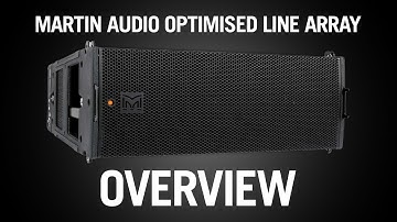 Martin Audio Optimised Line Array Overview