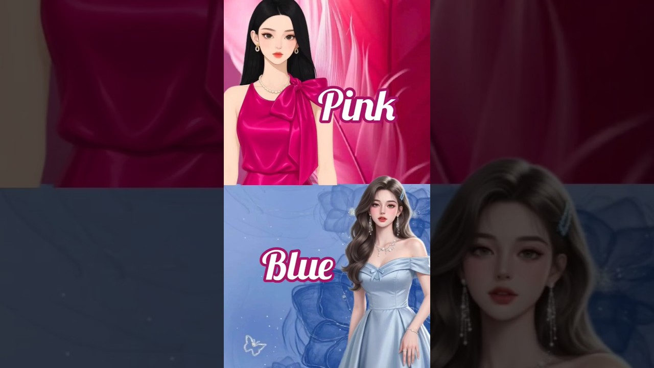 Pink vs Blue | Comment Your Favourite 💬 