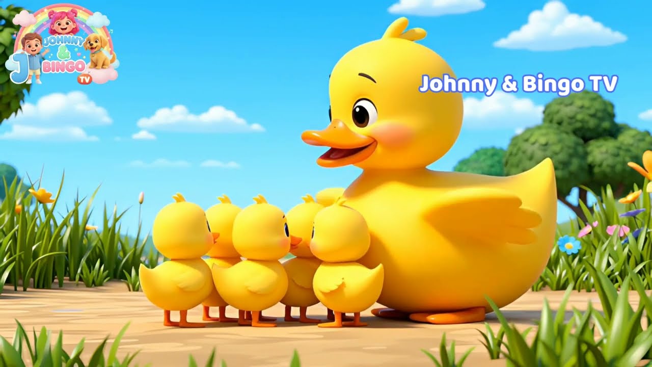 Five Little Ducks Went Out to Play 🦆 | Fun Counting Song for Kids