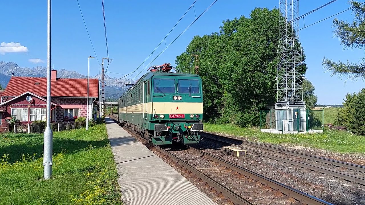 Trains in Slovakia(ZSSK), Summer 2025, part 3 // Vlakovi u okolici planine Tatra, ljeto 2025, 3 dio