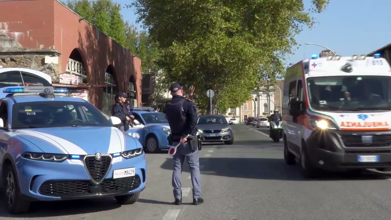 AGR Video:Concerto della Banda Musicale della Polizia di Stato #CustodireInsieme alle Corsie Sistine