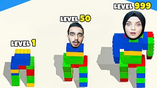 Lego Parçalarini Topla Ve En Büyük Lego Adam Ol 😱 Brick Runner