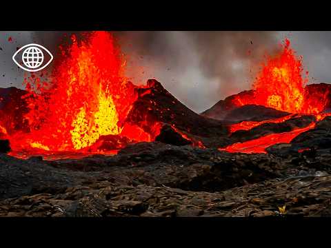 Video La Réunion : Le Piton de la Fournaise, le volcan qui menace lîle | Documentaire Catastrophe - GD