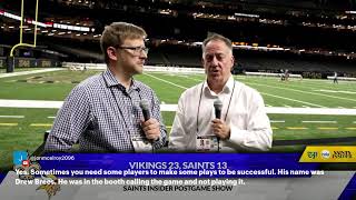 Saints vs. Vikings postgame show